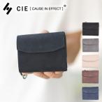 ショッピングmiddle 【CIE限定特典付き】 CIE シー 財布 二つ折り財布 メンズ レディース 折財布 コンパクトミドル財布 BOX型小銭入れ 付属キーリング FOLK 牛革 032255