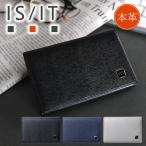 ショッピングIT IS/IT イズイット 名刺入れ メンズ カード入れ カードケース 小物 ISIT ポリマー 牛革 989603