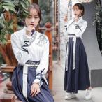 唐装漢服 男女兼用 上下セット 演出衣装 舞台衣装 学園祭 文化祭 イベント 古典ダンス 中国古代衣装 チャイナ 中華服 演出 写真撮影 ロング