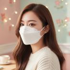 4層立体3Dマスク 白 黒 韓国 不織布