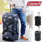 ショッピングボストンバッグ 大型 Coleman コールマン  ボストンキャリー 77L キャリーバッグ ボストンバッグ ショルダーバッグ 3WAY 4〜5泊 14-10 2輪 大容量  南京錠付き