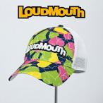 ゴルフ ゴルフウェア ラウドマウス LOUDMOUTH 正規品 キャップ ハート 柄 総柄 ロゴ メッシュ ファッション 通気性 フィット感 ロングシーズン