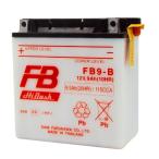 古河電池 FB9-B 開放型バイクバッテリー【互換 YUASAユアサ 12N9-4B-1 YB9-B DB9-B GM9Z-4B】 電解液付