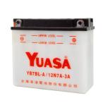 台湾ユアサ YUASA YB7BL-A 開放型バイクバッテリー【互換 12N7B-3A】専用液付