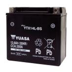 台湾ユアサ YUASA YTX14L-BS バイクバッテリー 初期充電済 【互換 65958-04 65984-00】
