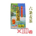 六条麦茶 10g×40p×10袋 国産 麦茶 六条大麦使用 ノンカフェイン