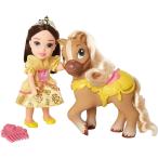 ディズニー プリンセス ベル 6インチ プチ ドール 人形 クシ ポニー セット 美女と野獣 並行輸入品