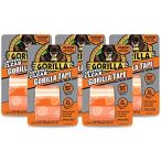 Gorilla crystal прозрачный канал лента 1.88 дюймовый x 5 ярд прозрачный 5 шт упаковка массовая закупка 
