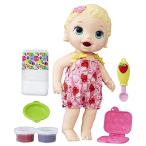 ハスブロ ベビーアライブ たべるのだいすきリリー ベビードール 3歳以上 子ども 知育玩具 おままごと Hasbro Baby Alive Snackin' Lily Blonde C2697 正規品