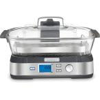 CUISINART ヘルシークッカー STM-1000J スチーマー料理 耐熱性 ガラスポット 豊富なヘルシーメニュー搭載 水蒸気調理器具 電気蒸し器 フードスチーマー