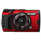 OLYMPUS デジタルカメラ Tough TG-6 レッド 1200万画素CMOS F2.0 15m 防水 100kgf耐荷重 GPS 内蔵Wi-Fi TG-6RED