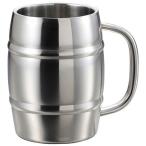 ショッピングキャプテンスタッグ キャプテンスタッグ CAPTAIN STAG ダブルステン 樽型メガジョッキ 1.0L UH-2001