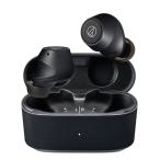 オーディオテクニカ audio-technica 完全ワイヤレスイヤホン マットブラック ATH-CKS30TW+BK ワイヤレス(左右分離) カナル型