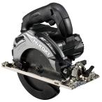 HiKOKI ハイコーキ 36V 165mm コードレス丸のこ ストロングブラック Bluetooth畜電池2個 急速充電器 C3606DA (SK)(2XPBS) 2021年モデル