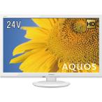  sharp 24V модели жидкокристаллический ТВ-монитор AQUOS 2T-C24ADW Hi-Vision вне есть HDD соответствует обратная сторона номер комплект видеозапись белый 2018 год модели 