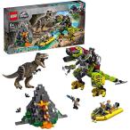 レゴ LEGO ジュラシック ワールド T-レックス vs. メカきょうりゅう 75938 ブロック おもちゃ 恐竜 男の子