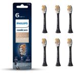 PHILIPS フィリップス 替えブラシ 大容量 ソニッケアー プレミアムオールインワン ブラック HX9096/96 6本入