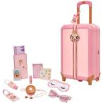 訳あり ディズニープリンセス スタイルコレクション 旅行 スーツケース プレイセット 荷物タグ付き 17個入り 旅行パスポート付き 並行輸入品