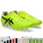 24％OFF！ アシックス サッカースパイク DSライト ADVANCE イエロー ワイドモデル 土 天然芝 人工芝 <BR>asics2025Q1 <BR>1103A098-750