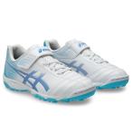 アシックス ジュニア ジュニオーレ 6 TF ホワイト サッカー フットサル ベルクロシューズ (asics2024Q1) 1104A045-106