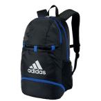 アディダス サッカー フットサル リュック バックパック ボール用デイパック ブラック ブルー かばん バッグ 約27L ADP28BKB