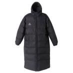 FINTA/フィンタ ジュニア JR ダウンコート ブラック ベンチコート サッカー フットサル ウェア (FINTA2021FW) FT5198-0500