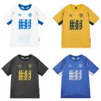 ショッピングアンブロ アンブロ THE THIRD ジュニア グラフィックプラクティスシャツ 半袖 サッカー フットサル ウェア プラシャツ UF6SHS50J