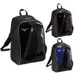 ミズノ 少年用 バックパック Jr. 約23L バット収納可能 小中学年 25SS 再帰反射 野球 エナメル バッグ 少年 ジュニア 子ども 小学生 1FJDC050