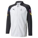 50％OFF！ プーマ サッカー フットサル トレーニングウェア ジュニア ネイマール NJR THRILL トレーニングジャケット ホワイト (PUMA2022SS) 605673-05
