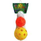 ユニックス Nice Hit Ball3 ヒットスター サイズ違い 3個セット プラスチックボール 野球 練習用品 トレーニングボール 打撃練習 BX8124
