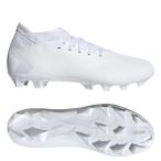 37％OFF！ アディダス サッカースパイク プレデター アキュラシー.3 HG/AG ホワイト 土 人工芝 (adidas2023Q1) FZ6114