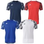  New balance футбол футзал игра рубашка короткий рукав графика тренировка одежда p Ractis рубашка JMTF1417