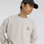 ショッピングシグネチャー ニューバランス New Balance 大谷翔平 シグネチャー フリース クルーネック 長袖 ウェア 一般 大人 MT51735-OTH