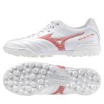 ミズノ サッカー フットサル トレーニングシューズ モナルシーダ NEO 3 SW AS ホワイト レッド スーパーワイド トレシュー (Mizuno2024Q1) P1GD242460