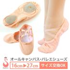 バレエシューズ オールキャンバス 布シューズ ヨーロピアンピンク 16cm-27cm キャンパス地 子供 大人 スプリットソール バレエ用品 pgf003