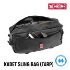 ショッピングCHROME CHROME クローム ウエストバッグ ボディバッグ 防水 KADET SLING BAG BLACK TARP カデット