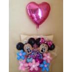 ショッピングミニー バルーン　ディズニー　ミッキー　ミニー　卒園　入学　バルーン電報　ご友人に M-012