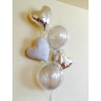 バルーン電報　ウェディング　　　祝電　シルバーローズ