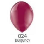 11インチ　クリスタル　Burgundy(バーガンディー)20個入り(天然ゴム100％)　風船/ゴム風船/無地風船(単色)ベルバルバルーン(ベルギー製)