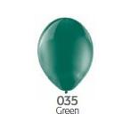 11インチ　クリスタル　Green(グリーン)20個入り(天然ゴム100％)風船/ゴム風船/無地風船(単色)ベルバルバルーン(ベルギー製)