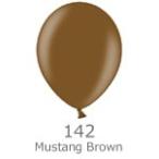 11インチ ゴム風船（balloon)20個入 メタリック　ムスタングブラウンベルバルバルーン(ベルギー製) (天然ゴム100％)