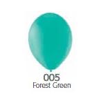 11インチ ゴム風船（balloon)100個入 パステル　フォレストグリーン ベルバルバルーン(ベルギー製) (天然ゴム100％)