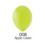 ゴム風船（balloon)　13インチ　100個入 パステル　Apple Green(アップルグリーン) ベルバルバルーン(ベルギー製) (天然ゴム100％)