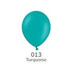 ゴム風船（balloon)　13インチ　100個入 パステル　Turquoise( ターコイズ) ベルバルバルーン(ベルギー製) (天然ゴム100％)