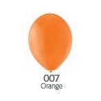 9インチ ゴム風船（balloon)100個入 パステルOrange（オレンジ） ベルバルバルーン(ベルギー製) (天然ゴム100％)