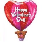 バレンタインホットエアーバルーン ヘリウムガスなし風船/フィルム風船/バレンタイン商品