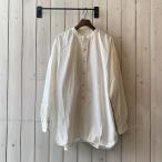 ショッピングARMEN シャツ ARMEN アーメン ポプリンシャツ ミネラルホワイト INAM2551PD