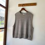 ショッピングprit ベスト prit プリット 24/1ECOリバイバル裏毛 プルオーバーベスト グレー杢 P91524