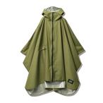 [KIU] ポンチョ Kiu RAIN Poncho-Daily 08.カーキ FREE