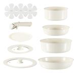 CAROTE カローテ フライパン セット 11点 鍋セット フッ素 不使用 PFAS PTFE PFOA PFOS フリー IH対応 ガス火対応